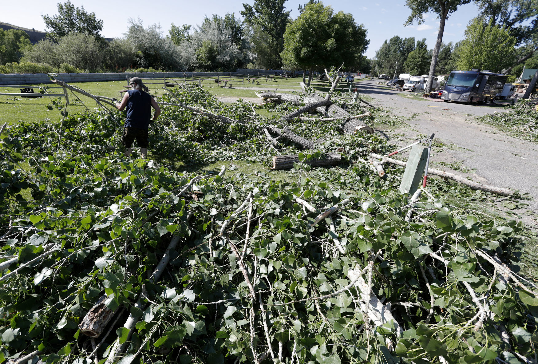 KOA storm damage